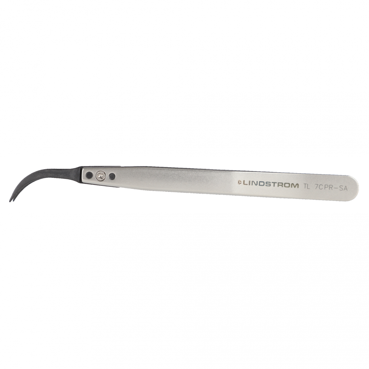 Lindström 碳 PEEK 塑膠可更換尖端 ESD 安全鑷子 7CPR 型，具有非常精細和彎曲的尖端 TL7CPR-SA - 商品圖 2